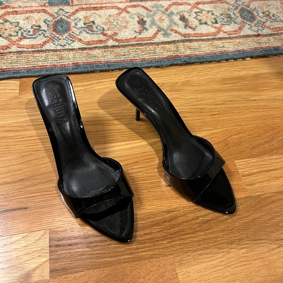 Schutz | ELODIE PATENT LEATHER SANDAL - Picture 3 of 9